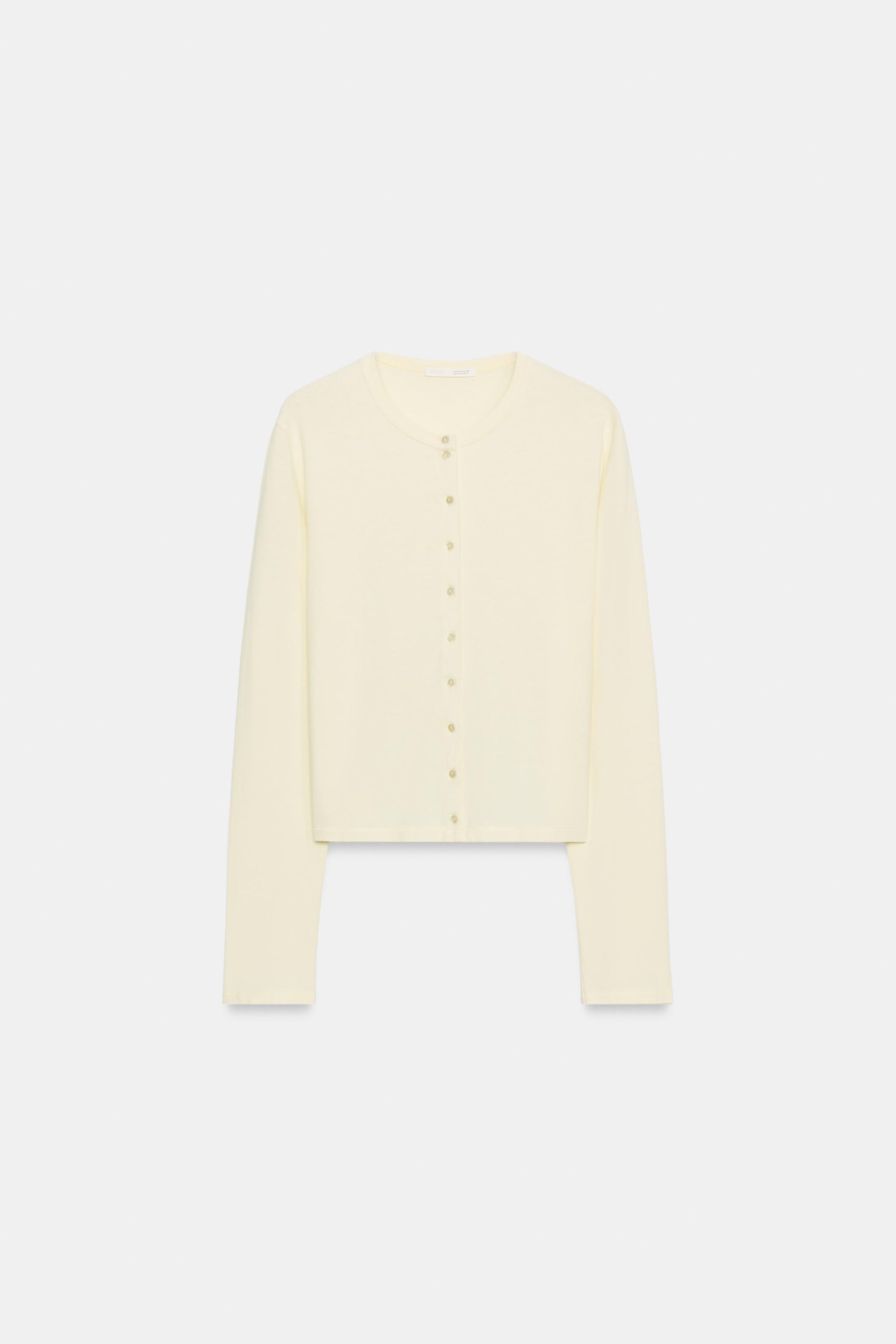 100% COTTON BUTTON T-SHIRT